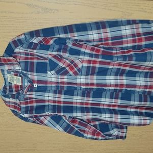 Faded Glory boys button up Long sleeve Sz. M (8)